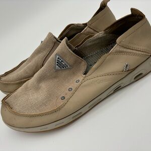 Columbia slide on shoes fishing boat‎ shoes sz 13